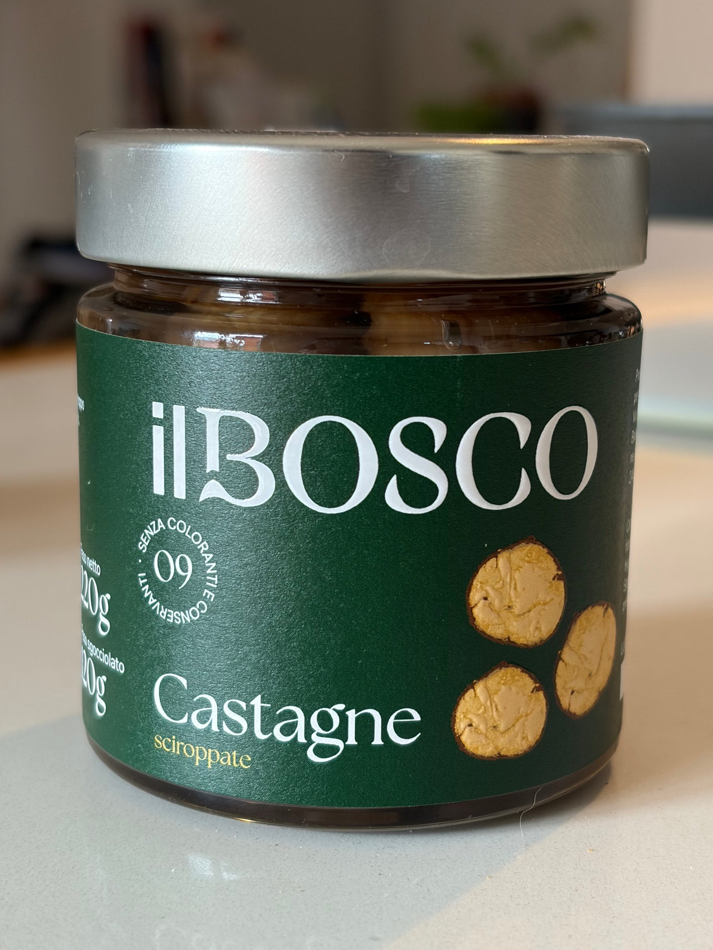 Castagne sciroppate