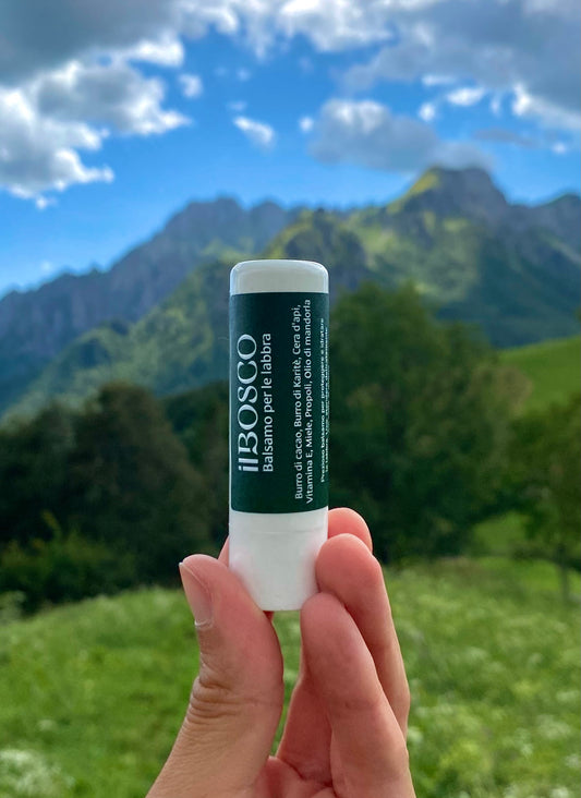 Balsamo labbra naturale con cera d'api